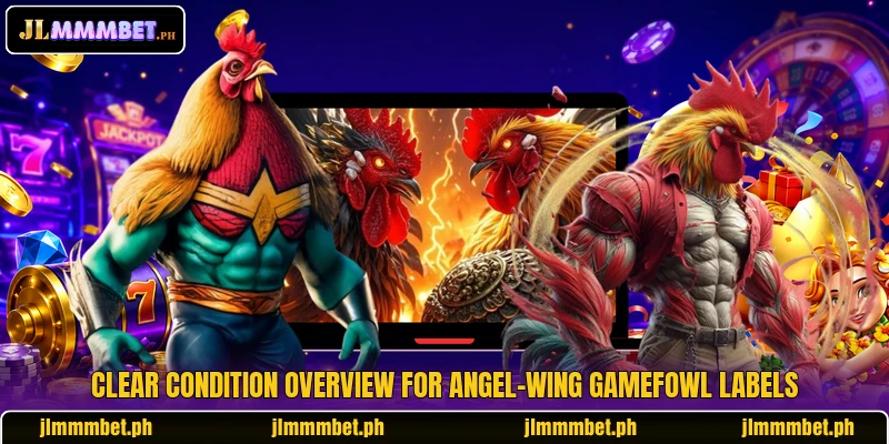 Clear condition overview for Angel-wing gamefowl labels