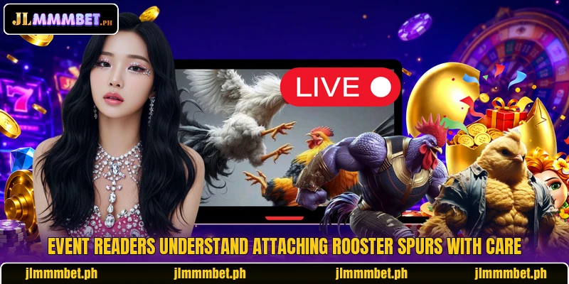 Event readers understand Attaching rooster spurs with care Event readers understand Attaching rooster spurs with care