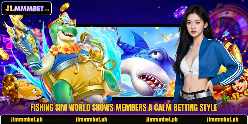Fishing Sim World shows members a calm betting style Fishing Sim World shows members a calm betting style