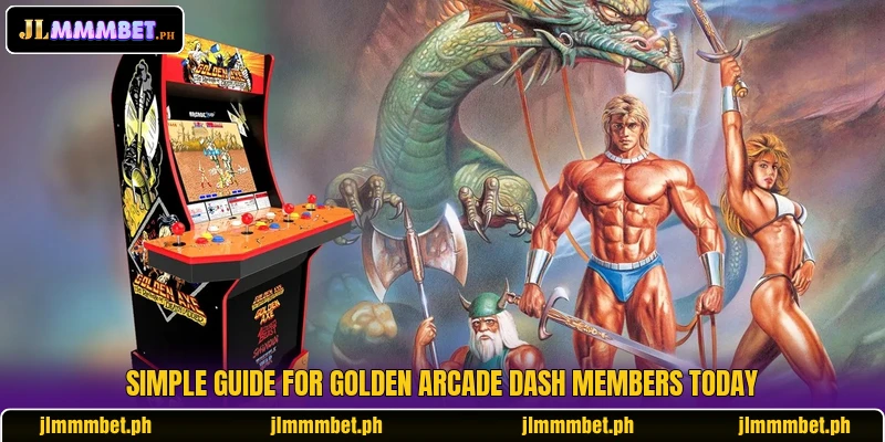 Simple guide for Golden Arcade Dash members today