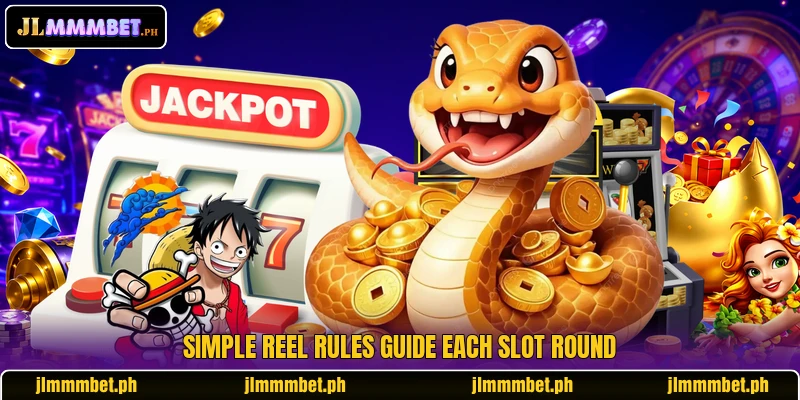 Simple reel rules guide each slot round Simple reel rules guide each slot round