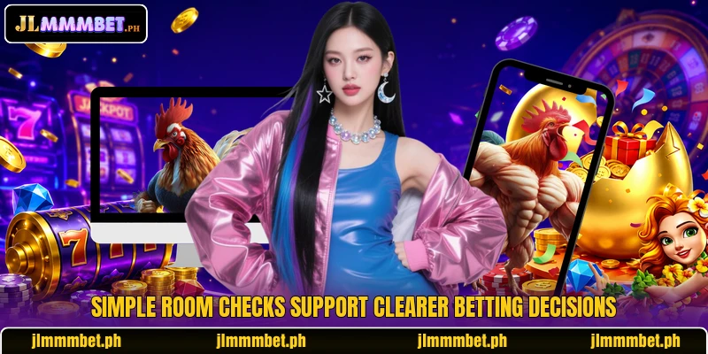 Simple room checks support clearer betting decisions Simple room checks support clearer betting decisions